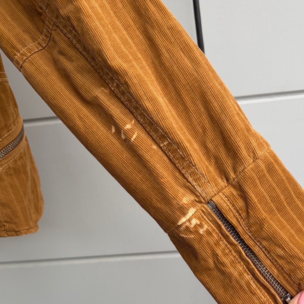Free people Brown Corduroy Jacket S - Picture 7 of 9